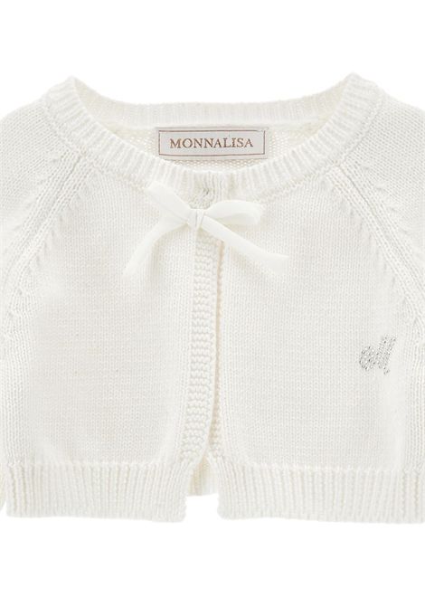 Cardigan con fiocco MONNALISA KIDS | 73G800 70360001